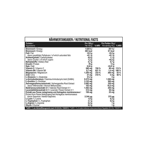 MST - Good Night Sleep Formula SAMPLE 5x16g Cherry | ROUGHBULL FITNESS
