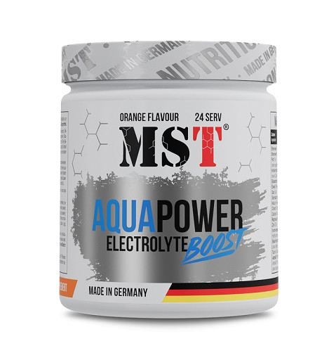 MST - Aqua Power Electrolyte Boost - 360g Orange | ROUGHBULL FITNESS