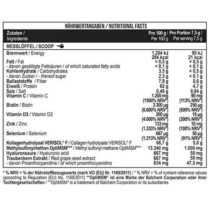 MST - Beauty Fish Collagen Verisol 225g