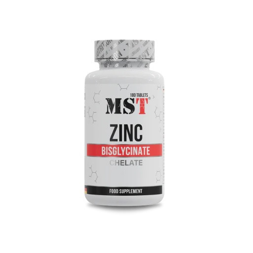 MST - Zinc Chelate Bisglycinate 180 Tabletten | ROUGHBULL FITNESS