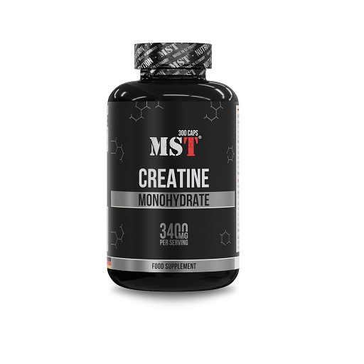 MST - Creatine Monohydrate - 300 Kapseln | ROUGHBULL FITNESS