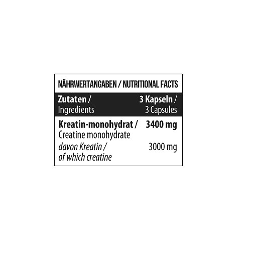 MST - Creatine Monohydrate - 300 Kapseln | ROUGHBULL FITNESS