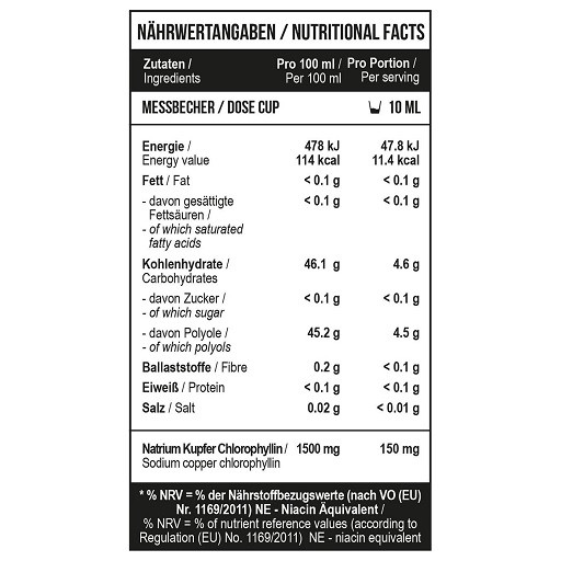MST - Chlorophyll 500 ml | ROUGHBULL FITNESS