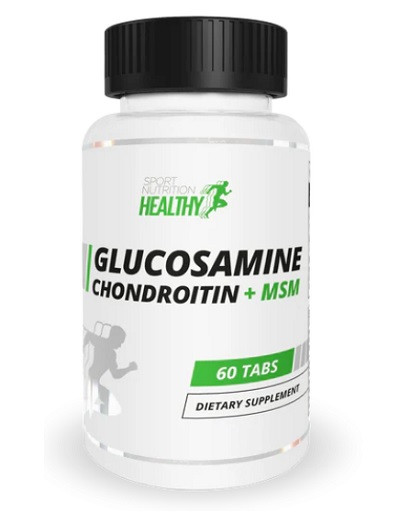 MST - Healthy Chondroitin + Glucosamine + MSM 60 Tabletten | ROUGHBULL FITNESS