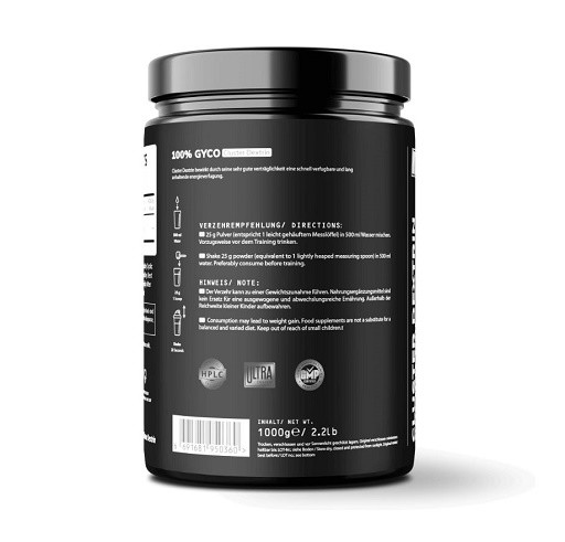 BPS-Pharma - Glyco Carbs Rapid 100% Cluster Dextrin 1000g | ROUGHBULL FITNESS