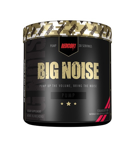 Redcon1 Big Noise (Pump Booster) 435g.  Strawberry Kiwi | ROUGHBULL FITNESS