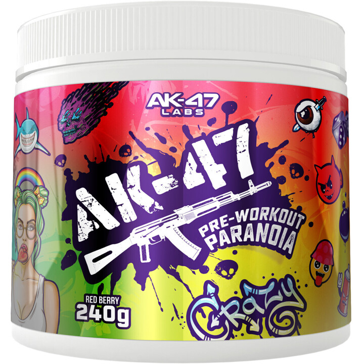AK47 Labs Pre-Workout Paranoia - 240g | ROUGHBULL FITNESS