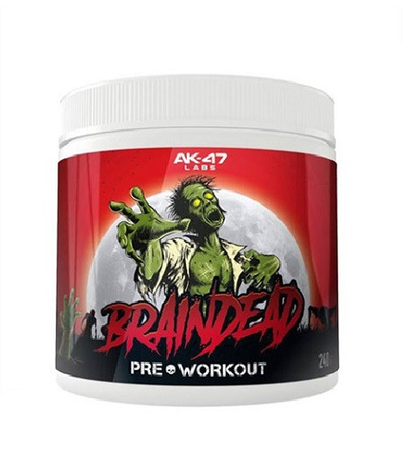 AK47 Labs Pre-Workout Braindead 240g fruit punch | ROUGHBULL FITNESS