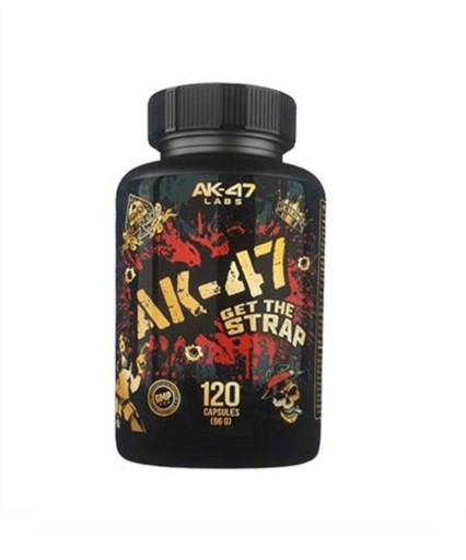 AK47 Labs TestBooster Get the Strap 120 Kapseln | ROUGHBULL FITNESS
