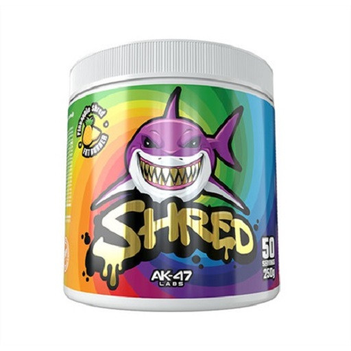AK47 Labs Shred 250g pineapple punch | ROUGHBULL FITNESS