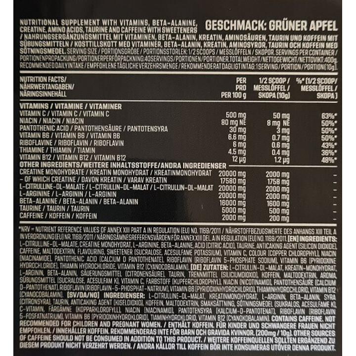 AK47 Labs Schizo Pre-Workout 400g | ROUGHBULL FITNESS
