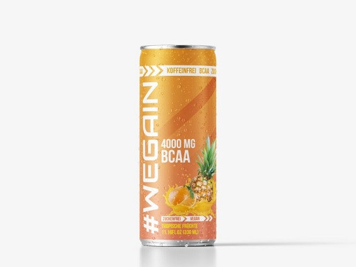 WEGAIN BCAA Drink Tropical - 24x330ml | ROUGHBULL FITNESS