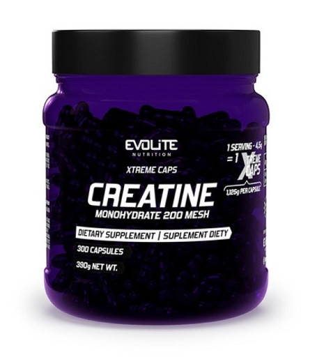 Evolite Nutrition Creatine Monohydrat 300 Caps | ROUGHBULL FITNESS