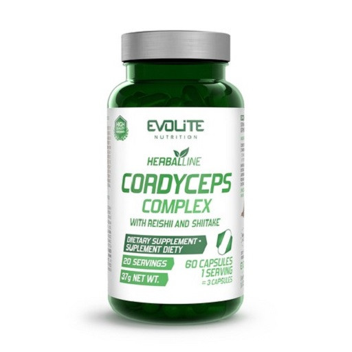 Evolite Nutrition Cordyceps Complex 60 Kapseln | ROUGHBULL FITNESS