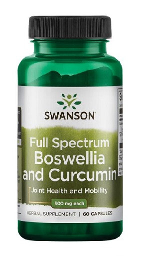 Swanson Boswellia & Curcumin 60 Kaps. | ROUGHBULL FITNESS