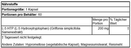 Swanson 5-HTP 200mg 60 veggy Kapseln | ROUGHBULL FITNESS