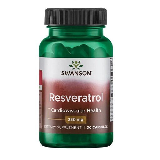 Swanson Resveratrol 30 Kapseln | ROUGHBULL FITNESS