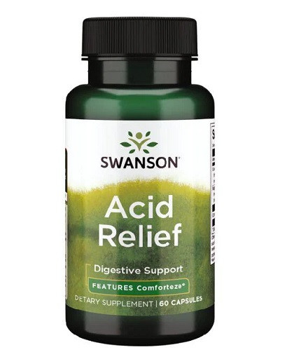 Swanson Acid Relief - 60 Kapseln | ROUGHBULL FITNESS