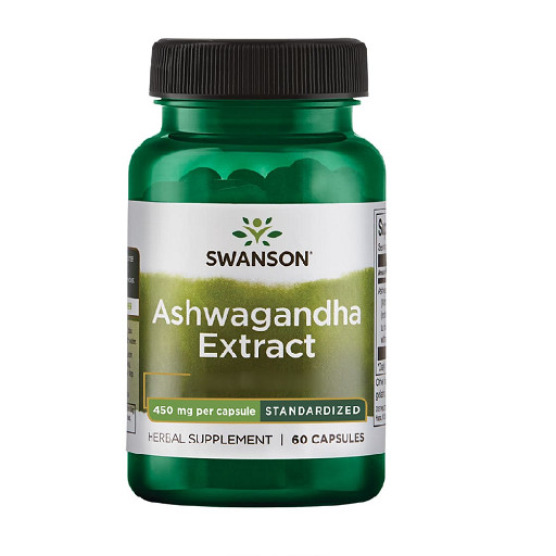 Swanson Ashwagandha Extract 450mg 60 Kapseln | ROUGHBULL FITNESS