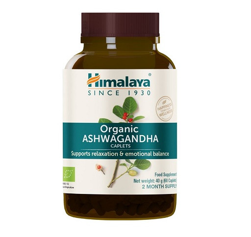 Himalaya Organic Ashwagandha - 60 caps | ROUGHBULL FITNESS