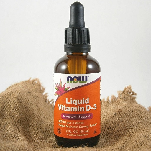Now - Liquid Vitamin D-3 59ml | ROUGHBULL FITNESS
