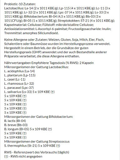 Now - Probiotic-10 25 Billion 50 Caps | ROUGHBULL FITNESS