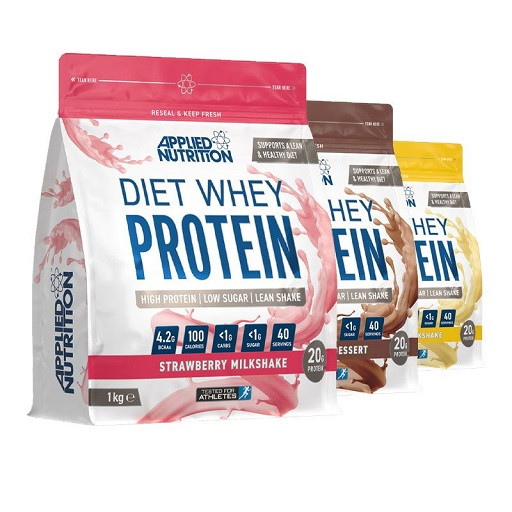 Applied Nutrition Diet Whey 1kg Banana Milkshake | ROUGHBULL FITNESS