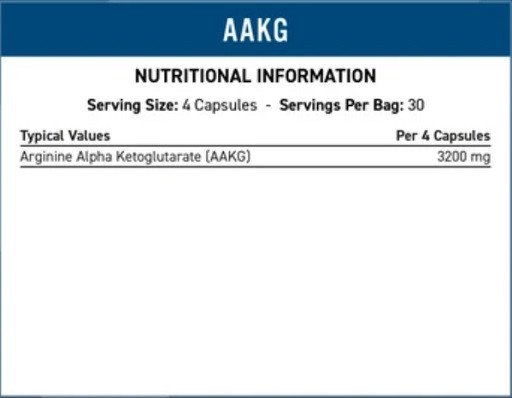 Applied Nutrition AAKG - 120 veggie Caps | ROUGHBULL FITNESS
