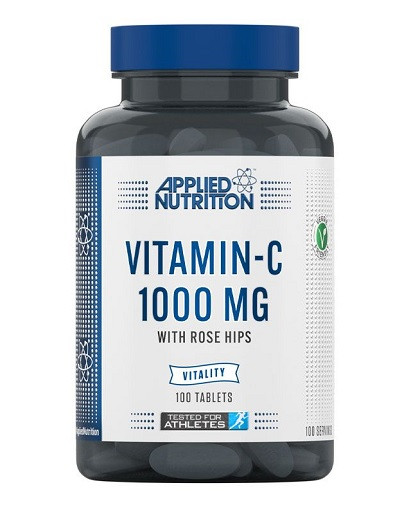 Applied Nutrition Vitamin-C 1000mg +Rosehips - 100 Tabs | ROUGHBULL FITNESS