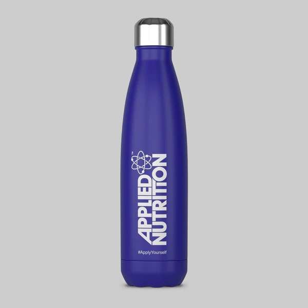 Applied Stainless Steel Flask 500ml Blue | ROUGHBULL FITNESS