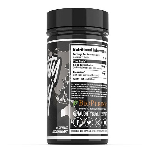Naughty Boy The Turk (Turkesterone) 60 Kapseln | ROUGHBULL FITNESS