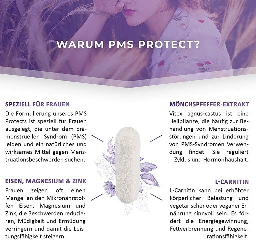 More Nutrition PMS Protect 120 Kapseln | ROUGHBULL FITNESS