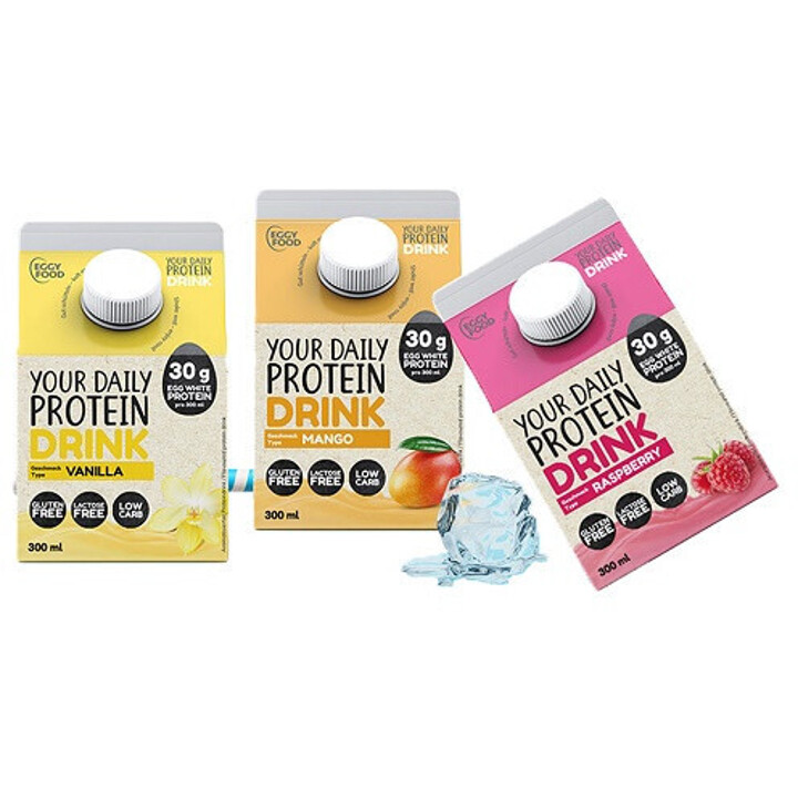 EGGY FOOD YOUR DAILY PROTEIN DRINK 6x300ml | ROUGHBULL FITNESS