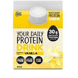 EGGY FOOD YOUR DAILY PROTEIN DRINK 6x300ml Vanille | ROUGHBULL FITNESS