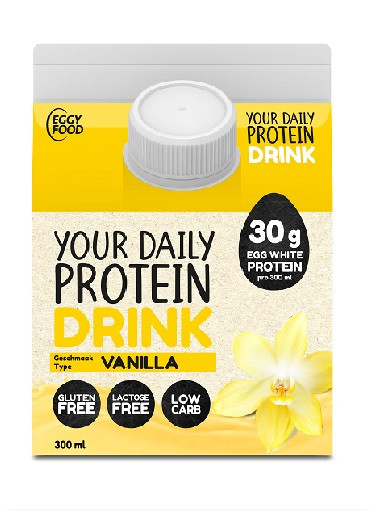 EGGY FOOD YOUR DAILY PROTEIN DRINK 6x300ml Vanille | ROUGHBULL FITNESS