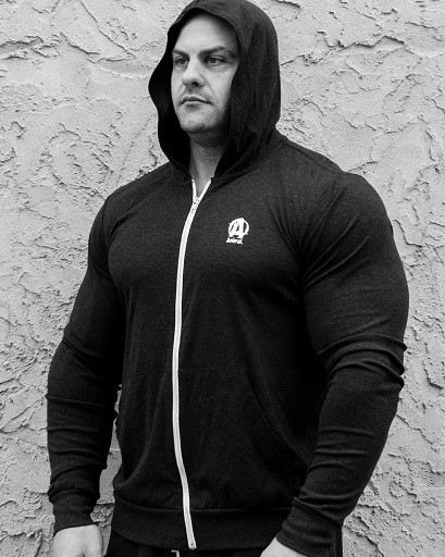 Universal - Animal Hoodie grey L | ROUGHBULL FITNESS