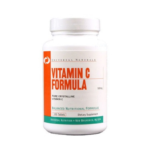 Universal Vitamin C 500mg 100 Tabs | ROUGHBULL FITNESS