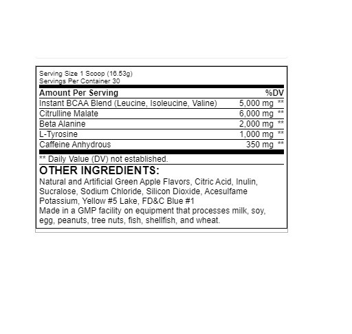 Universal Animal Fury - Pre-Workout Stack fruit punch | ROUGHBULL FITNESS