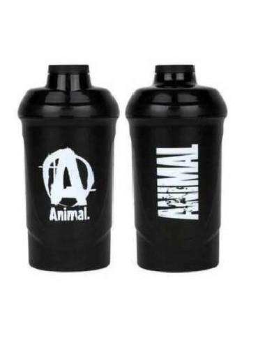 Universal ANIMAL Shaker - 600ml - black | ROUGHBULL FITNESS