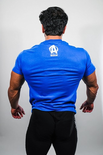 Universal Animal Fury T-Shirt Blue M | ROUGHBULL FITNESS