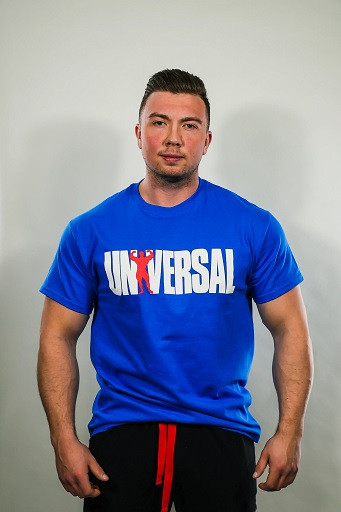 Universal Animal T-Shirt Blue '77 M | ROUGHBULL FITNESS