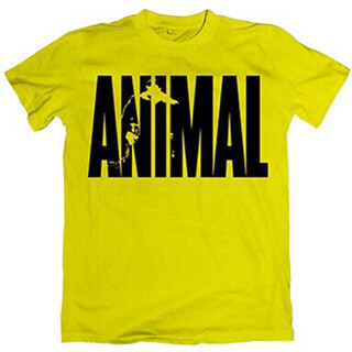 Universal Animal T-Shirt "Iconic" yellow | ROUGHBULL FITNESS