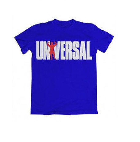 Universal T-Shirt "Universal 77" Blau XXL | ROUGHBULL FITNESS