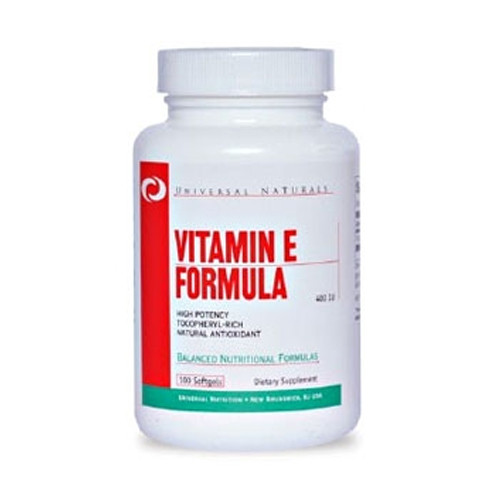 Universal Vitamin E Formula 100 Softgel Kapseln | ROUGHBULL FITNESS
