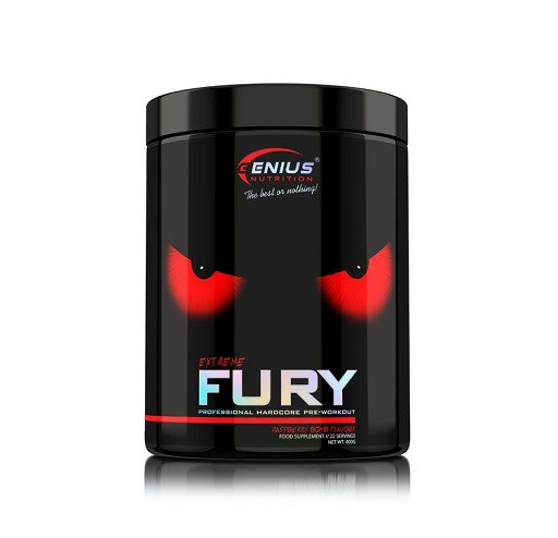 Genius Nutrition Fury Extreme 400g Raspberry Bomb | ROUGHBULL FITNESS
