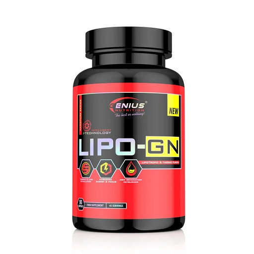 Genius Nutrition LIPO-GN 90 Kapseln | ROUGHBULL FITNESS