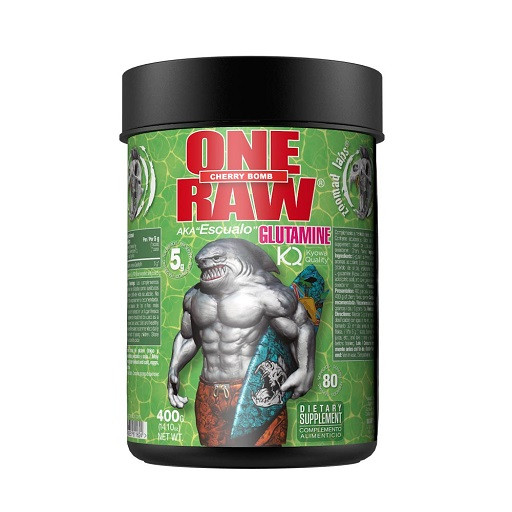 Zoomad One Raw Glutamine 400g Cherry Bomb | ROUGHBULL FITNESS