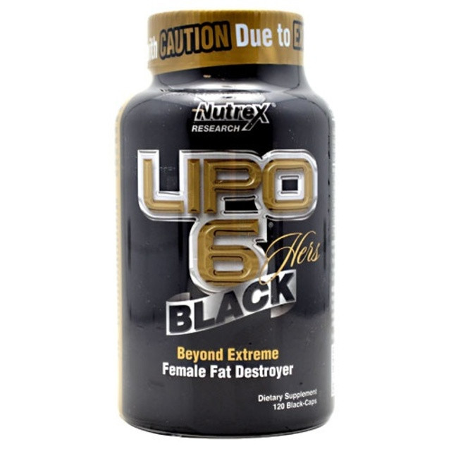 Nutrex Lipo 6 black Hers 120 Kapseln | ROUGHBULL FITNESS