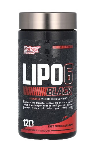 Nutrex Lipo 6 black 120 liquid caps | ROUGHBULL FITNESS