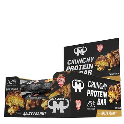 Mammut Crunchy Protein Bar 12x45g Mixed (je4x3 Sorten) | ROUGHBULL FITNESS